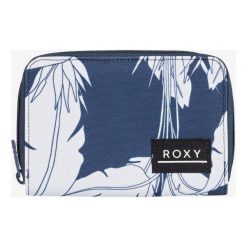 ROXY Portfel damski Dear Hear Mood Indigo Flowers. Niebieskie portfele damskie Roxy, bez wzorów. Za 51,00 zł.