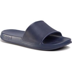 Klapki COQUI - Tora 7081-100-2100 Navy. Niebieskie klapki męskie Coqui, bez wzorów, z tworzywa sztucznego. Za 39,00 zł.
