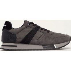 S. Oliver - Buty skórzane. Szare buty sportowe męskie S.Oliver, ze skóry, na sznurówki. Za 259,90 zł.