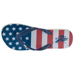 U.S. Polo Assn. Japonki Męskie Remo 2 Flag 42 Wielokolorowe. Szare klapki damskie U.S. Polo Assn., bez wzorów. Za 89,00 zł.