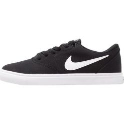 Trampki damskie slip on: Nike SB CHECK SOLAR Tenisówki i Trampki black/white/pure platinum