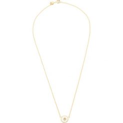 Naszyjnik TORY BURCH - Kira Enamel Pendant Necklace 64936 Tory Gold/New Ivory 110. Żółte naszyjniki męskie Tory Burch, metalowe. Za 489,00 zł.