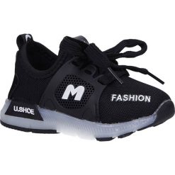 Czarne buty sportowe sznurowane casu 332. Czarne buty dziewczęce sportowe Casu, bez wzorów, na sznurówki. Za 49,99 zł.