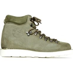 Buty DIEMME ROCCIA VET CHRISTY. Zielone buty trekkingowe męskie Diemme, ze skóry, bez zapięcia. W wyprzedaży za 978,00 zł.