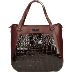 Torba - 100-41-M BO-B. Szare torebki klasyczne damskie marki Venezia, ze skóry. Za 359,00 zł.