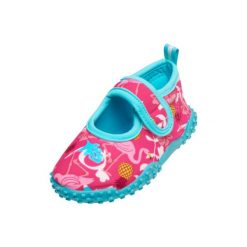 Playshoes Buty do wody Flamingo turkusowy - Gr.Moda (6 - 24 miesięcy ). Niebieskie buciki niemowlęce marki Playshoes, z tkaniny. Za 59,00 zł.