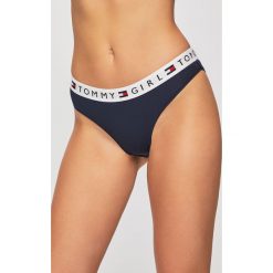 Tommy Hilfiger - Figi. Czerwone majtki damskie xs, z elastanu. W wyprzedaży za 69,90 zł.