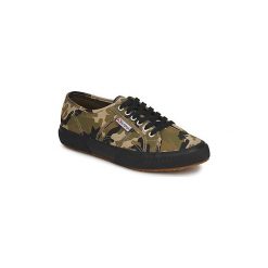 Buty Superga 2750 COTCAMO. Zielone trampki męskie Superga, bez wzorów, bez zapięcia. Za 173,40 zł.