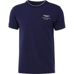 T-shirty męskie: Hackett Aston Martin Racing Tshirt z nadrukiem navy