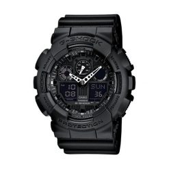 Zegarki męskie: Zegarek męski Casio G-Shock Standard Analog-Digital GA-100-1A1ER