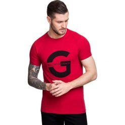 T-shirt NICODEMO TSTS000001. Czerwone t-shirty męskie Giacomo Conti, na lato, m, bez wzorów, z bawełny, bez kołnierzyka. Za 79,00 zł.