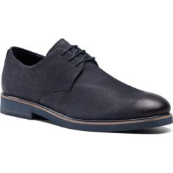 Półbuty JOOP! - Piola 4140004926 Dark Blue 402. Niebieskie buty wizytowe męskie JOOP!, ze skóry, bez zapięcia. Za 669,00 zł.