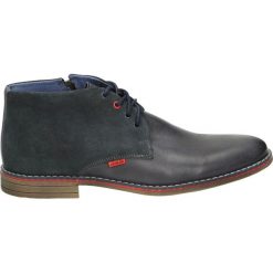 Botki męskie - ERGO327 P-C B. Czarne botki męskie Venezia, ze skóry. Za 229,00 zł.