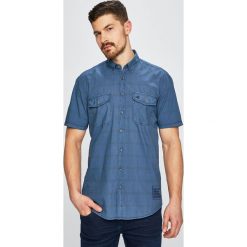 Camel Active - Koszula. Niebieskie koszule męskie Camel Active, s, bez wzorów, z bawełny, casualowe, button down, z krótkim rękawem. W wyprzedaży za 179,90 zł.
