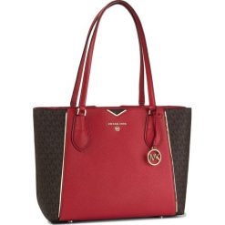 Torebka MICHAEL MICHAEL KORS - Mae 30H9GM5T2B Bright Red. Czerwone torebki klasyczne damskie MICHAEL Michael Kors, bez wzorów, ze skóry ekologicznej, klasyczne, bez dodatków. Za 1269,00 zł.