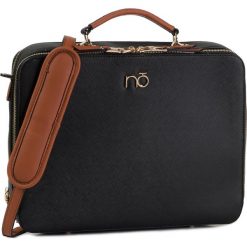 Torba na laptopa NOBO - NBAG-H0130-C020 Czarny. Czarne torby męskie skórzane Nobo, bez wzorów, ze skóry ekologicznej. W wyprzedaży za 199,00 zł.