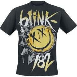 T-shirty męskie z nadrukiem: Blink 182 Big Smile T-Shirt czarny
