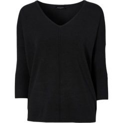 Freequent Pulower Jone V-neck czarny female czarny S (38). Czarne swetry damskie Freequent, s, bez wzorów, z materiału, bez rękawów, bez kaptura. Za 139,00 zł.