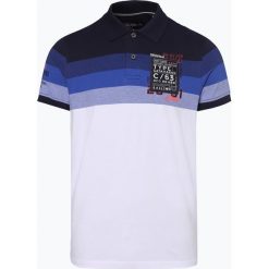 Camp David - Męska koszulka polo, niebieski. Niebieskie koszulki męskie marki Camp David, xxl, z nadrukiem, polo, bez rękawów. Za 329,95 zł.