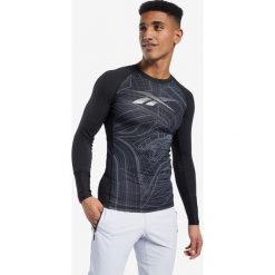 Reebok Classic Rashguard Compression Printed Koszulka Czarny. Czarne podkoszulki męskie Reebok Classic, s, bez wzorów, z poliesteru, sportowe, bez kołnierzyka, z długim rękawem, długie. Za 197,95 zł.
