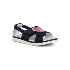 LASOCKI KIDS CI12-LIVIA-01 Granatowy. Niebieskie sandały dziewczęce Lasocki Kids, ze skóry, bez zapięcia. Za 99,99 zł.