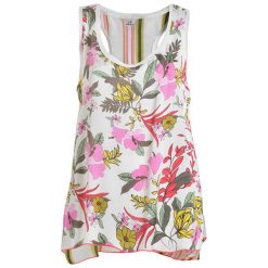 Deha Kobiety nadrukiem T-shirt z wiskozy D73450 B.Co/Giallo/Fux/Aqua (rozmiar S). Koszulki damskie Deha, s, z nadrukiem, z wiskozy, bez kołnierzyka, bez rękawów. W wyprzedaży za 131,00 zł.