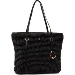 Torebka LAUREN RALPH LAUREN - Tote Tte Med 431796877001 Black. Czarne torebki klasyczne damskie Lauren Ralph Lauren, bez wzorów, ze skóry, klasyczne, bez dodatków. W wyprzedaży za 559,00 zł.