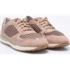 Jana - Buty. Brązowe buty sportowe damskie Jana, bez wzorów, z materiału, sportowe. W wyprzedaży za 99,90 zł.