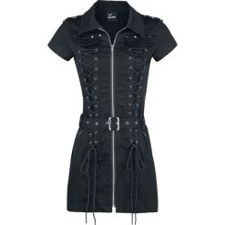 Banned Alternative Mod Dress Sukienka czarny. Czarne sukienki damskie marki Banned Alternative, l, bez wzorów, z dekoltem na plecach, bez rękawów. Za 244,90 zł.
