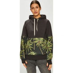 Femi Stories - Bluza Kenta. Zielone bluzy damskie Femi Stories, s, z nadrukiem, z elastanu, bez rękawów, z kapturem. W wyprzedaży za 159,90 zł.