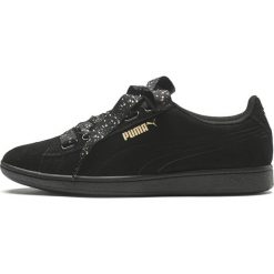 Puma Vikky Ribbon Tenisówki Czarny. Czarne trampki i tenisówki damskie Puma, bez wzorów, ze skóry, bez zapięcia. Za 292,95 zł.