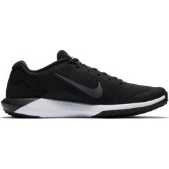 Nike buty sportowe męskie Retaliation Trainer 2/Black/White-Anthracite 44,5. Czarne buty sportowe męskie Nike, z włókna, na sznurówki, na fitness i siłownię. W wyprzedaży za 275,00 zł.