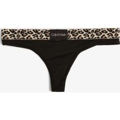 Calvin Klein - Stringi damskie, czarny. Czarne stringi damskie Calvin Klein, s, bez wzorów. Za 89,95 zł.