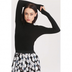 Czarny Sweter Burnished. Czarne swetry klasyczne damskie other, na jesień, xl. Za 39,99 zł.