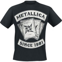 Metallica Dealer T-Shirt czarny. Czarne t-shirty męskie z nadrukiem marki Metallica, m. Za 74,90 zł.