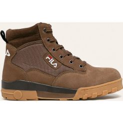 Fila - Buty Grunge II Mid. Brązowe sneakersy męskie Fila, na sznurówki. Za 469,90 zł.