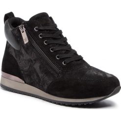 Sneakersy CAPRICE - 9-25215-23 Black Shiny Co 088. Czarne półbuty damskie Caprice, ze skóry. W wyprzedaży za 279,00 zł.