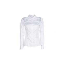Koszule Guess ROSALIA. Białe koszule damskie Guess, s, z aplikacjami, bez kołnierzyka, bez rękawów. Za 272,30 zł.