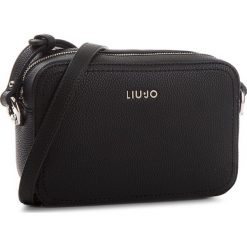 Torebka LIU JO - S Crossbody Manhat A68092 E0011 Nero 22222. Czarne listonoszki damskie Liu Jo, ze skóry ekologicznej. Za 399,00 zł.