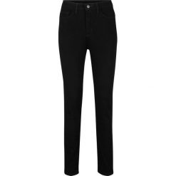 Dżinsy ocieplane z miękką spodnią stroną, High Waist SKINNY bonprix czarny. Czarne jeansy damskie bonprix, bez wzorów, z jeansu, z podwyższonym stanem. Za 129,99 zł.
