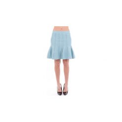 Spódnice krótkie Alberta Ferretti J01805109. Niebieskie spódniczki damskie Alberta Ferretti, bez wzorów, krótkie, mini. Za 926,29 zł.