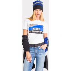 T-SHIRT PLACIDO Sportmax Code. Białe t-shirty damskie Sportmax Code, s, z nadrukiem, z okrągłym kołnierzem. Za 305,40 zł.