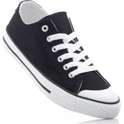 Sneakersy bonprix czarny. Czarne buty sportowe damskie bonprix. Za 54,99 zł.