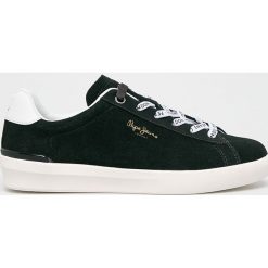 Pepe Jeans - Buty Roland. Czarne sneakersy męskie Pepe Jeans, bez zapięcia. W wyprzedaży za 169,90 zł.