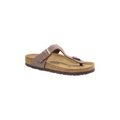Japonki Birkenstock Gizeh 43751. Klapki damskie Birkenstock, bez wzorów, bez obcasa. Za 259,99 zł.