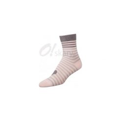 Skarpetki damskie: JJW Skarpetki damskie O!skary serduszko różowo-szare r. 39-41