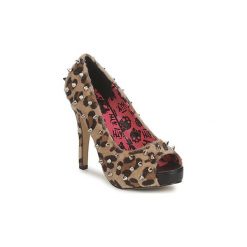 Czółenka Abbey Dawn PLATFORM PEEPTOE. Pomarańczowe czółenka damskie marki Abbey Dawn, bez wzorów, bez obcasa. Za 319,20 zł.