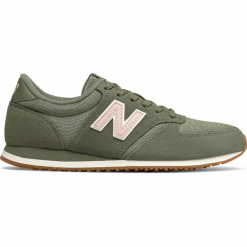 New Balance WL420MIN. Szare buty sportowe damskie New Balance, bez wzorów, ze skóry, klasyczne. Za 349,99 zł.