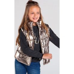Mayoral - Bezrękawnik dziecięcy 128-157 cm. Żółte kurtki dziewczęce Mayoral, bez wzorów, z poliesteru, bez kaptura. Za 175,90 zł.