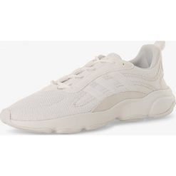 Adidas Originals - Tenisówki męskie – Haiwee, biały. Białe trampki męskie adidas Originals, bez wzorów, z dzianiny, sportowe, bez zapięcia. Za 379,95 zł.